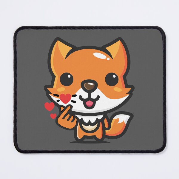 Item preview, Cute Fox K-Pop Heart - Just A Girl Who Loves Foxes designed and sold by artworkathome.