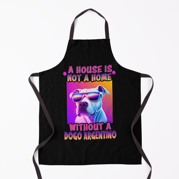 Artikelvorschau, Dogo Argentino Dog Neon Sonnenbrille „Ein Haus ist kein Zuhause“ entworfen und verkauft von kistperson.
