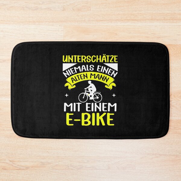 Item preview, Don't Underestimate Old Man E-Bike German Humor designed and sold by kistperson.