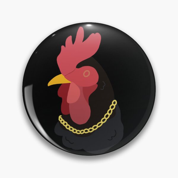 Item preview, CBS Sticker - (OC) Jack the Black Pygmy Rooster designed and sold by ClumsyPillbug.