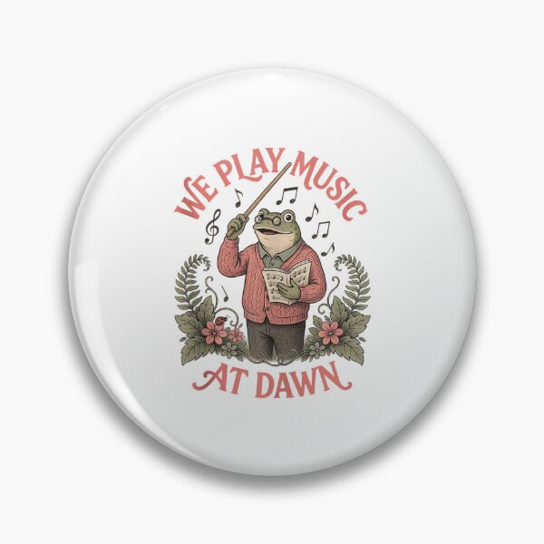 Item preview, We Play Music At Dawn Frog Conductor Music Aide Teacher designed and sold by abig-eiyana.