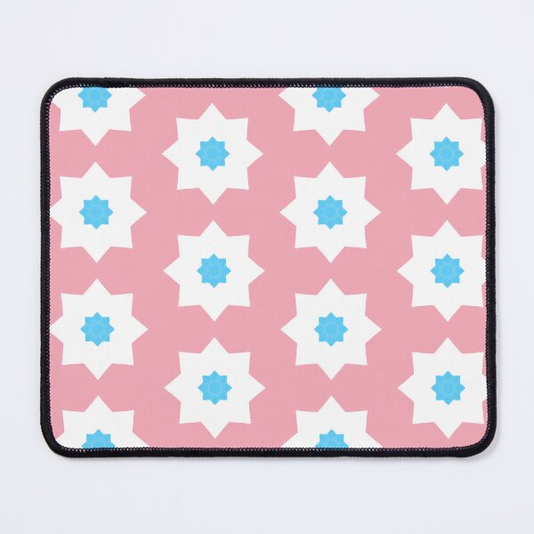 Item preview, Transgender Pride Geometric Star Pattern designed and sold by SweetLilith.