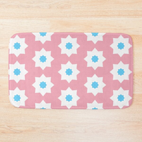 Item preview, Transgender Pride Geometric Star Pattern designed and sold by SweetLilith.