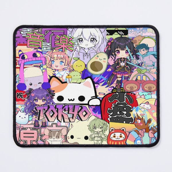 Item preview, Harajuku Kawaii Anime Sticker Bomb Collage Tokyo Streetwear designed and sold by Side By Side Studio.