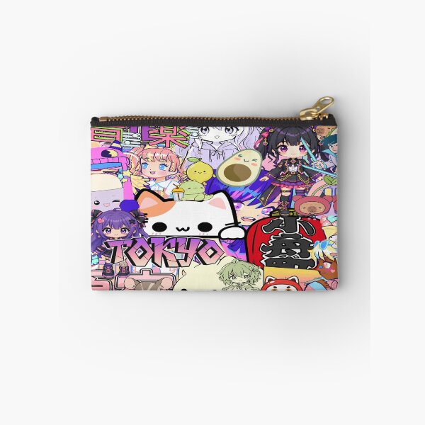 Item preview, Harajuku Kawaii Anime Sticker Bomb Collage Tokyo Streetwear designed and sold by Side By Side Studio.