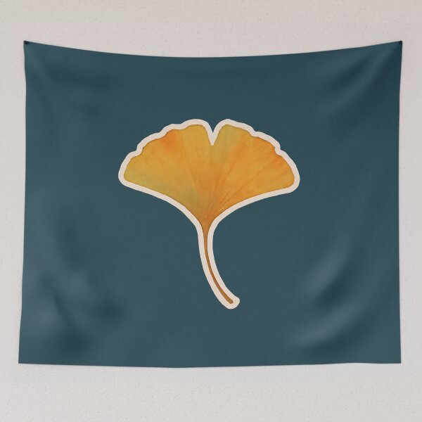Item preview, Watercolor Botanical Leaves Nature Inspired Collection: Gingko designed and sold by PinUpPizzazz.
