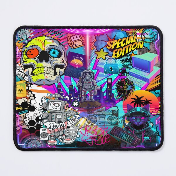 Item preview, Cyberpunk Gamer Pop Art designed and sold by Side By Side Studio.