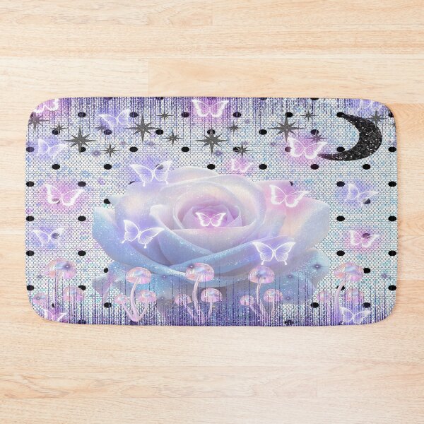 Item preview, Whimsigoth Glowing Rose Butterfly Moon designed and sold by Side By Side Studio.