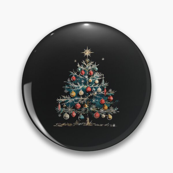Item preview, Vintage Christmas Tree Retro Mid Century Holiday Xmas Art designed and sold by abig-eiyana.