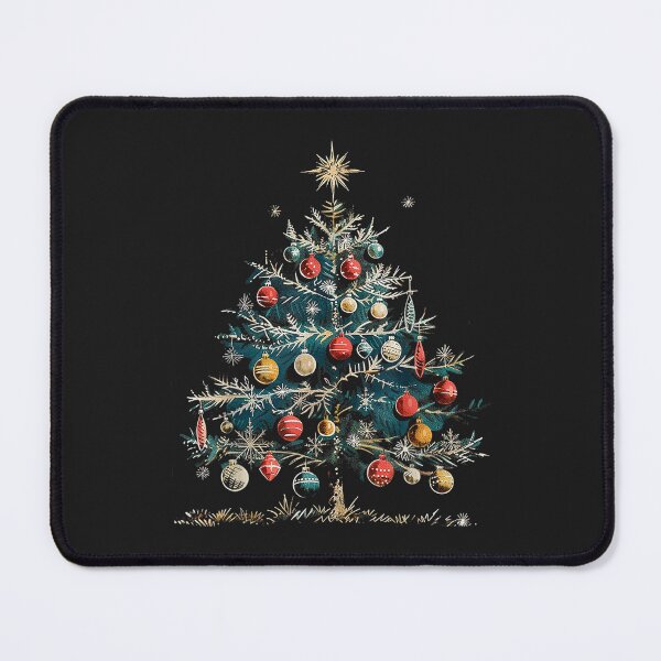 Item preview, Vintage Christmas Tree Retro Mid Century Holiday Xmas Art designed and sold by abig-eiyana.