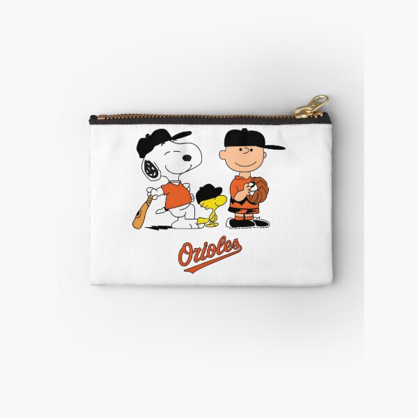 Item preview, Snoopy Woodstock Charlie Brown Baseball Orioles designed and sold by InkforgeAtelier.