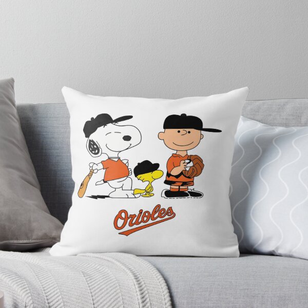 Item preview, Snoopy Woodstock Charlie Brown Béisbol Orioles designed and sold by InkforgeAtelier.