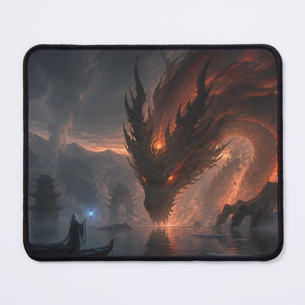 Item preview, Fire Dragon – Bringer of Summer designed and sold by ChromaRune.
