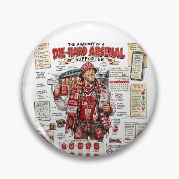 Item preview, Anatomy of an Arsenal Fan Poster designed and sold by windmildesigner.