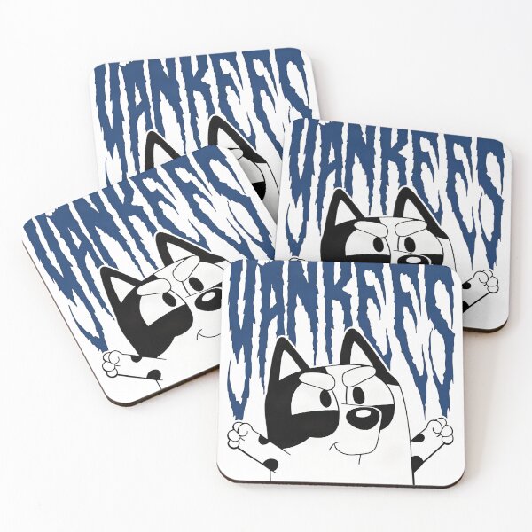 Item preview, Yankees Cartoon Dog Mischief  designed and sold by InkforgeAtelier.