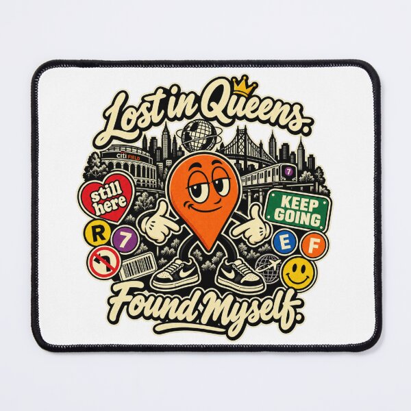 Item preview, Lost in Queens, Found Myself Sticker designed and sold by Dresut.