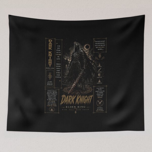 Item preview, Dark Knight Rise Fall Rise Again Elden Ring Art designed and sold by PrestonChild.