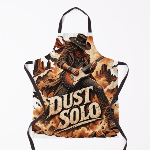 Item preview, Dust Solo Desert Guitarist Poster designed and sold by S06PMarketing.