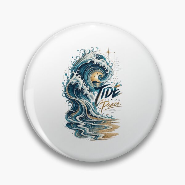 Item preview, Tidal Grain Continuous Line Wave Art | Coastal Ocean Nautical Minimalist Print designed and sold by SoulFlex.