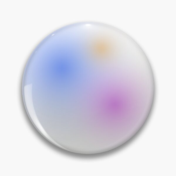 Aperçu de l'œuvre Aura Gradient Orb Dawn Blue Violet Ombre Circle créée et vendue par Chief Designer Studio.