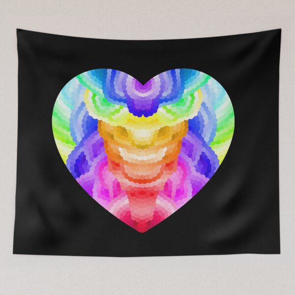 Item preview, Subtle Rainbow Pride Heart designed and sold by JayMakesTiktok.