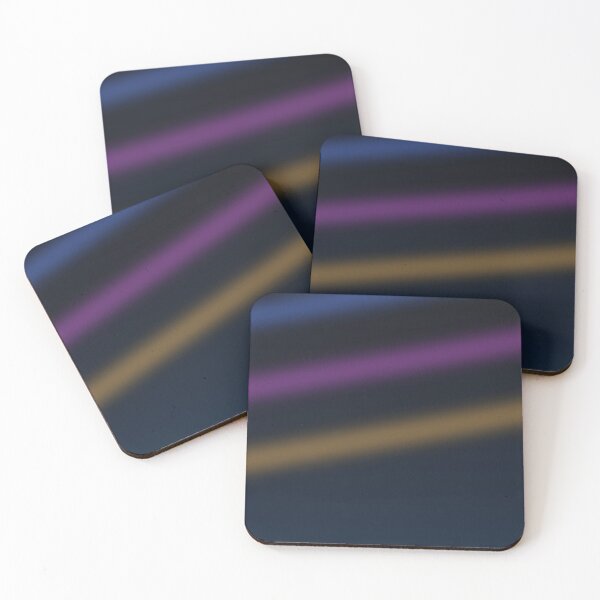 Item preview, Ombre Gradient Drift Amber Violet Abstract Horizon designed and sold by Chief Designer Studio.