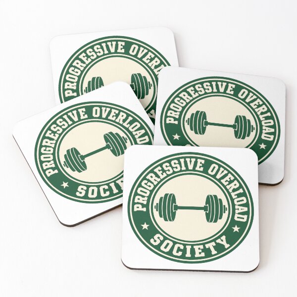 Item preview, Progressive Overload Society Vintage Gym Badge Shirt designed and sold by ys96.