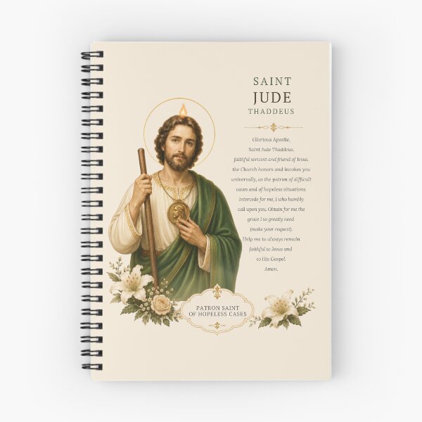 Item preview, Saint Jude Catholic designed and sold by Birdsong Blessings.