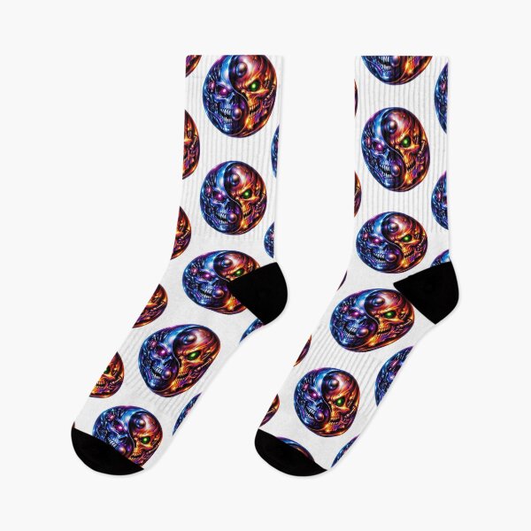 Item preview, Yin Yang Skull Design designed and sold by DesignsByLitz.