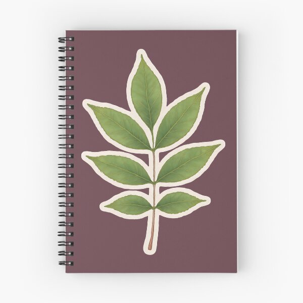 Item preview, Watercolor Botanical Leaves Nature Inspired Collection: Hickory designed and sold by PinUpPizzazz.