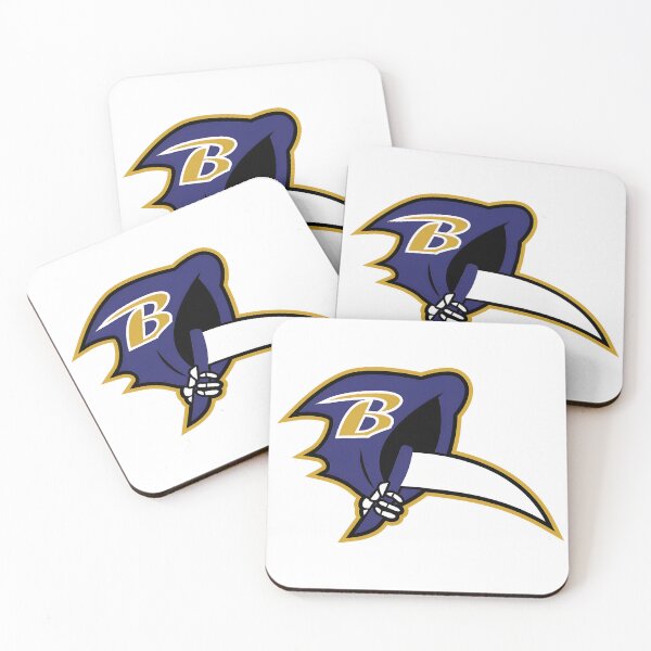 Item preview, Baltimore Ravens B Logo Grim designed and sold by SunnyPanelCo.