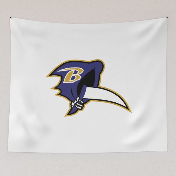 Item preview, Baltimore Ravens B Logo Grim designed and sold by SunnyPanelCo.