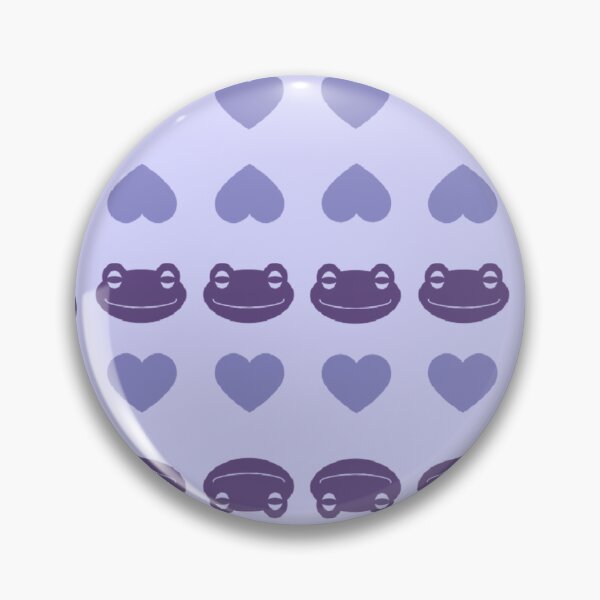 Item preview, Purple frog and heart designed and sold by RogueofSpace.