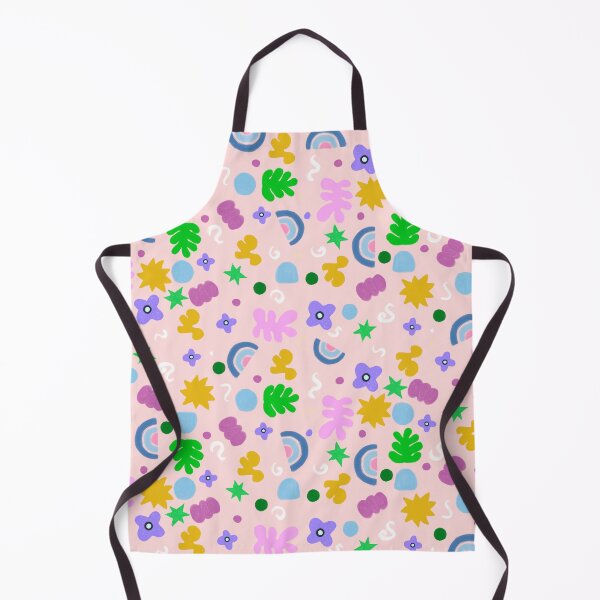 Item preview, Colorful Abstract groovy Modern Playful Design on Black Background designed and sold by Bloomie_Studio .