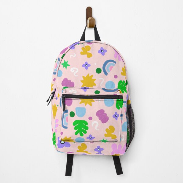 Item preview, Colorful Abstract groovy Modern Playful Design on Black Background designed and sold by Bloomie_Studio .