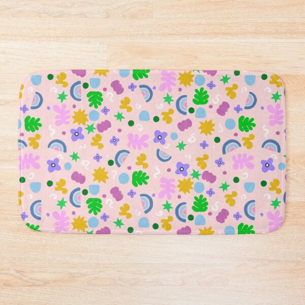 Item preview, Colorful Abstract groovy Modern Playful Design on Black Background designed and sold by Bloomie_Studio .