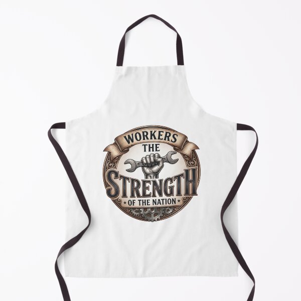 Item preview, Workers The Strength Of The Nation Shirt - Industrial Fist Wrench Tee designed and sold by relso.
