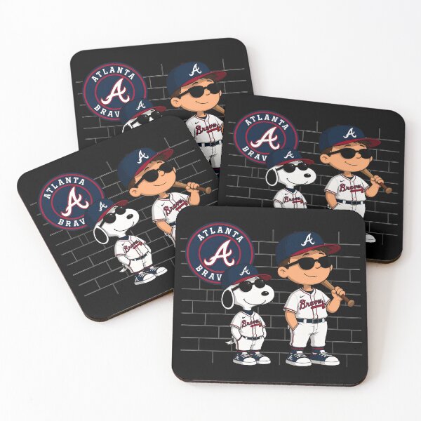 Item preview, Snoopy Baseball Boy Braves  designed and sold by SunnyPanelCo.