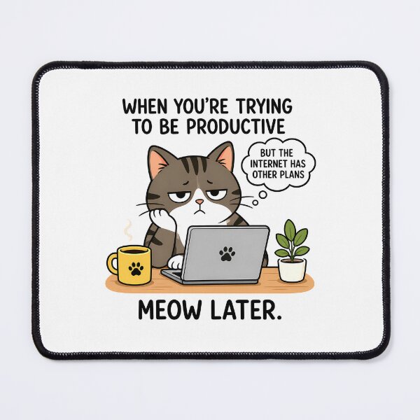 Item preview, Funny Cat Meme Graphic | Sarcastic Feline Art Design | Gift for Cat Lovers and Meme Enthusiasts designed and sold by Ruchi73.