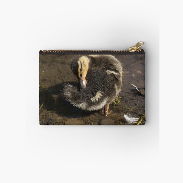 Item preview, mallard duckling preening designed and sold by alan tunnicliffe.