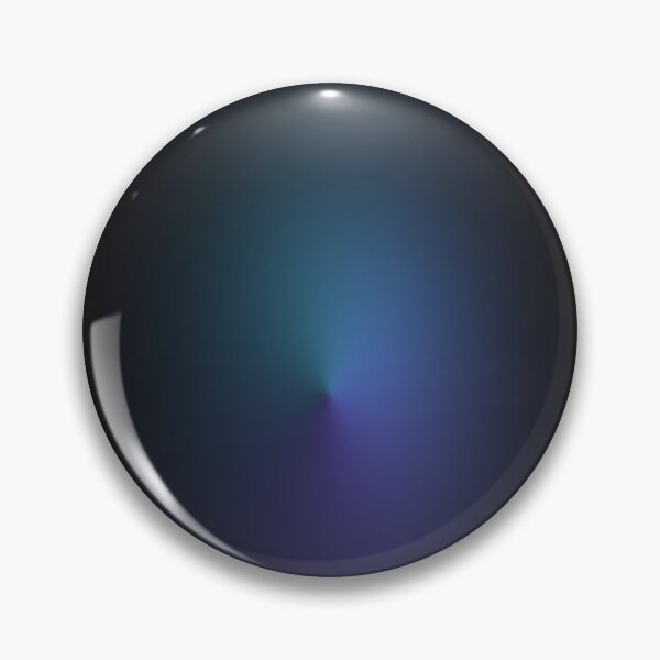Item preview, Aura Gradient Orb Eclipse Dark Blue Ombre Circle designed and sold by Chief Designer Studio.