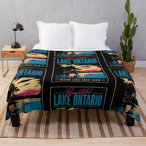 Item preview, Beautiful Lake Ontario Making Lakes Great Again Kayak Sunset Vintage designed and sold by lionSutuShop.