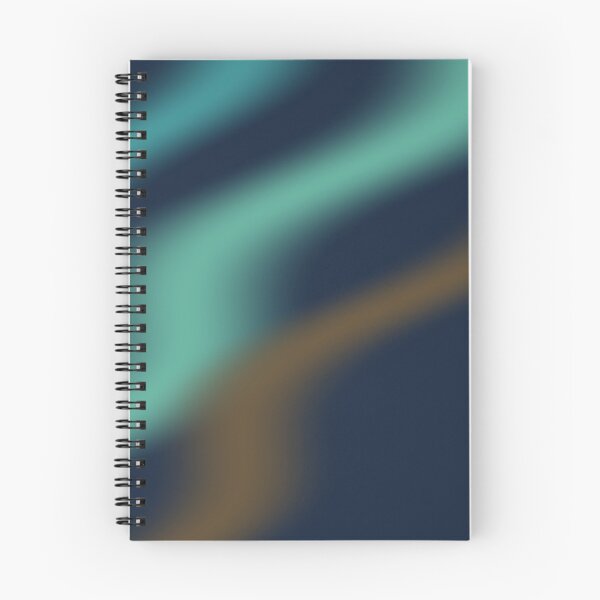 Item preview, Ombre Gradient Solstice Teal Amber Abstract Horizon designed and sold by Chief Designer Studio.