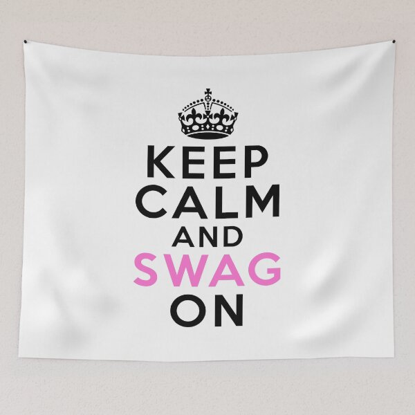 Item preview, Keep Calm and Swag On Vintage Y2k designed and sold by nosu-art-pod.