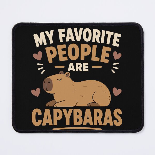 Item preview, My Favorite People Are Capybaras Funny Capybara Lover designed and sold by mraihan.