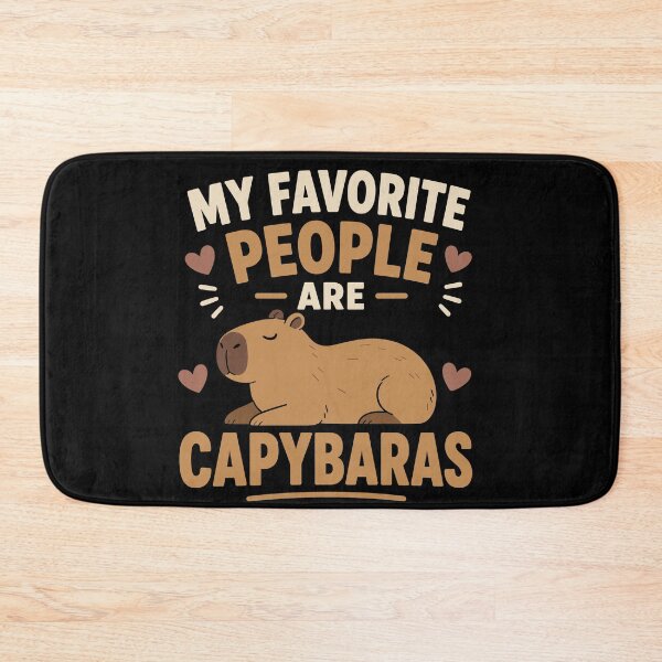 Item preview, My Favorite People Are Capybaras Funny Capybara Lover designed and sold by mraihan.