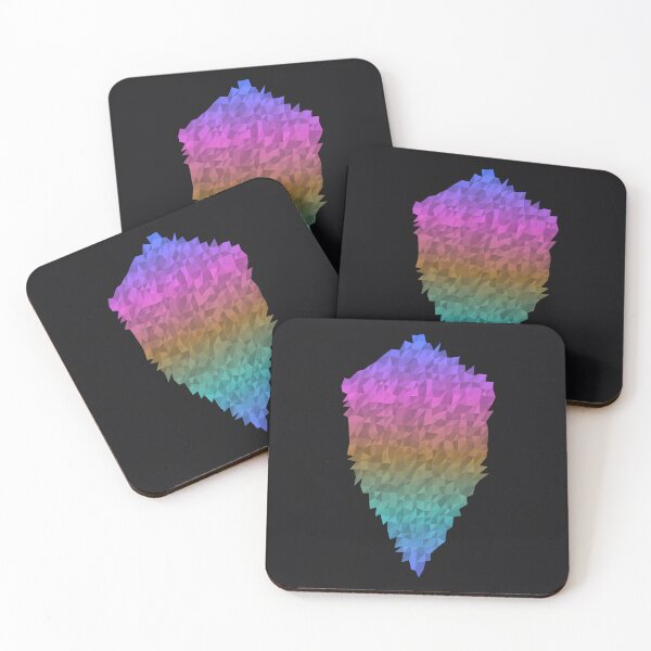 Item preview, Geode Agate Slice Prism Iridescent Pink Crystal designed and sold by Chief Designer Studio.