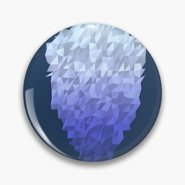 Item preview, Geode Agate Slice Frost Icy Blue Crystal Abstract designed and sold by Chief Designer Studio.