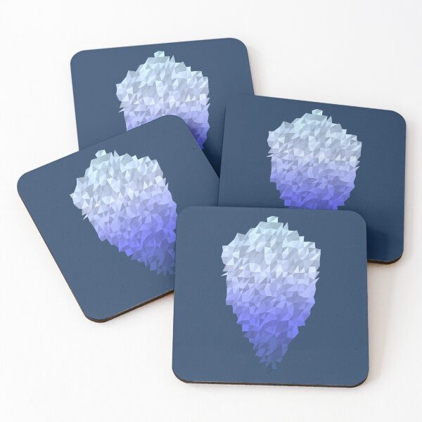 Item preview, Geode Agate Slice Frost Icy Blue Crystal Abstract designed and sold by Chief Designer Studio.