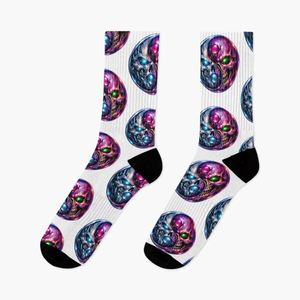 Item preview, Yin Yang Skull Design designed and sold by DesignsByLitz.